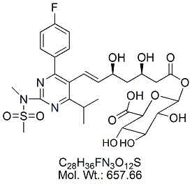 Rosuvastatin Acyl-Beta-D-Glucuronide